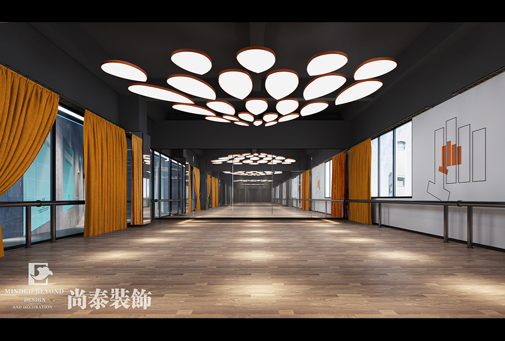 深圳南山南頭傳媒文化培訓公司辦公空間設(shè)計效果圖