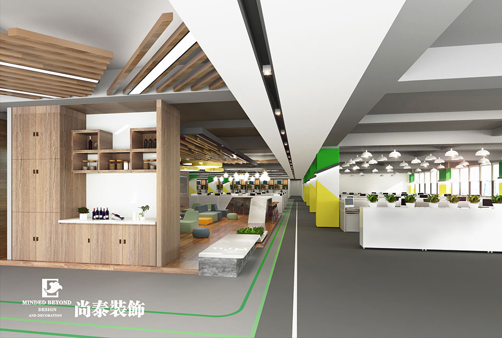 深圳光明環(huán)球工業(yè)區(qū)電池電子公司空間裝修設(shè)計