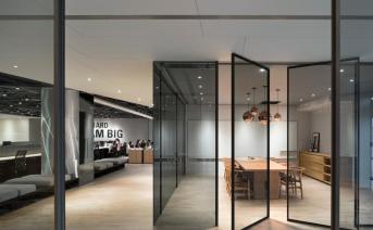 辦公室裝修設(shè)計(jì)，裝修效果圖：連結(jié)上生活溫度的Office Living