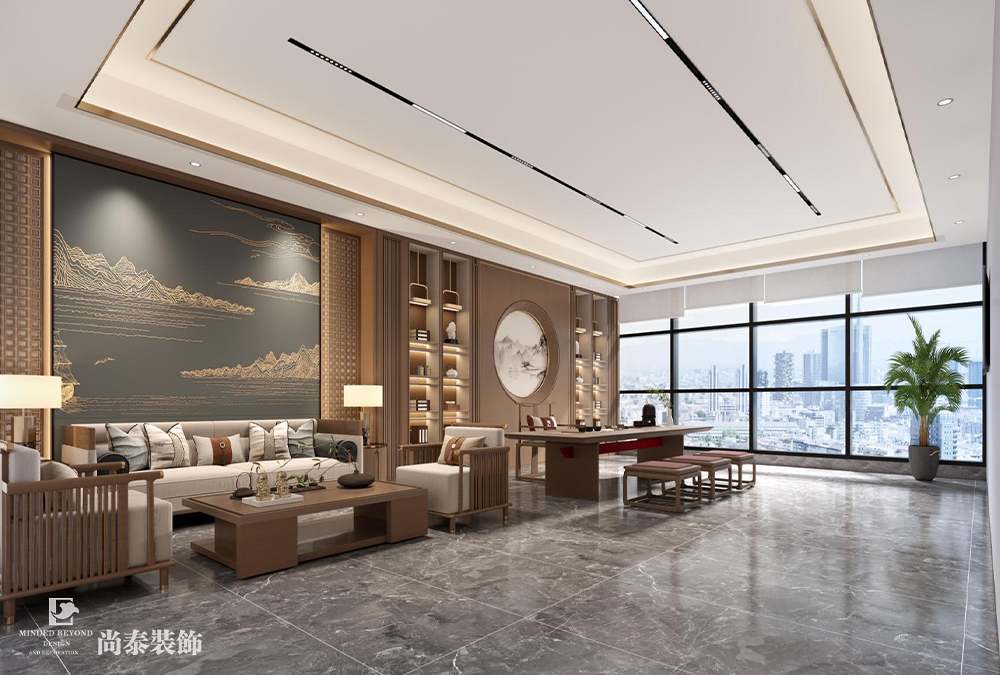 東莞天安深創(chuàng)谷3800平米廠房辦公室裝修設(shè)計案例